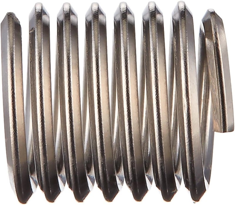 Helicoil Helical Insert Set, 304 Stainless Steel, M6x1, Pack of 12 - Image 2